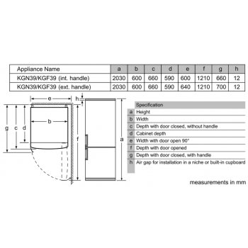 Bosch KGN 39AI45