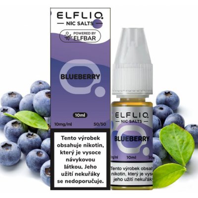 ELF LIQ borůvka 10 ml - 10 mg – Zboží Dáma