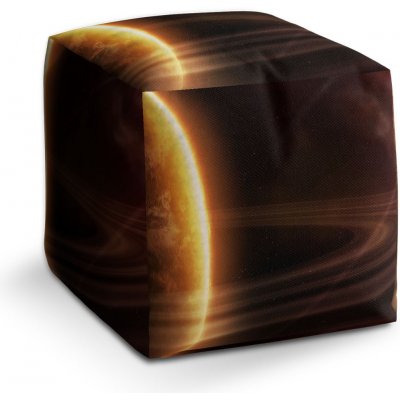 Sablio taburet Cube vesmír 40x40x40 cm – Zbozi.Blesk.cz