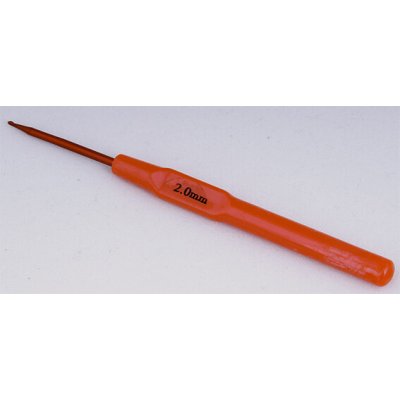 Háček kovový s plastovou rukojetí 14cm MOLY Varianta: 2 – Zboží Mobilmania