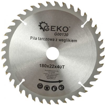 GEKO Pilový kotouč 180mm 40T 22mm G00130