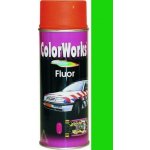 Color Works Fluor 918543 fosforově zelená nitrocelulózový lak 400 ml – Sleviste.cz