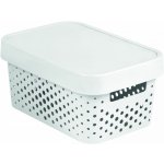 Curver Box INFINITY DOTS 4,5L - bílý – Sleviste.cz