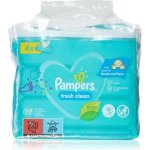 Pampers Fresh Clean vlhčené ubrousky pro děti 4 x 52 ks – Zboží Mobilmania