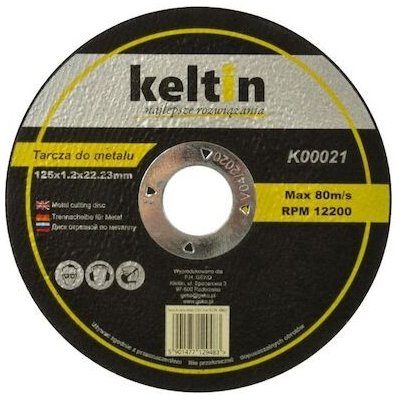 Keltin Kotouč řezný 125 x 1.2 x 22.2 mm K00021 – Zboží Dáma