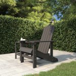 vidaXL Zahradní křeslo Adirondack HDPE 318638 antracitová – Hledejceny.cz