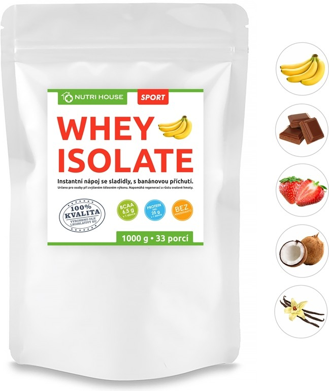 Nutri House WHEY ISOLATE 1000 g