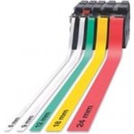 Brother TZE-431, černý tisk červený podklad 8 m x 12 mm – Zboží Dáma