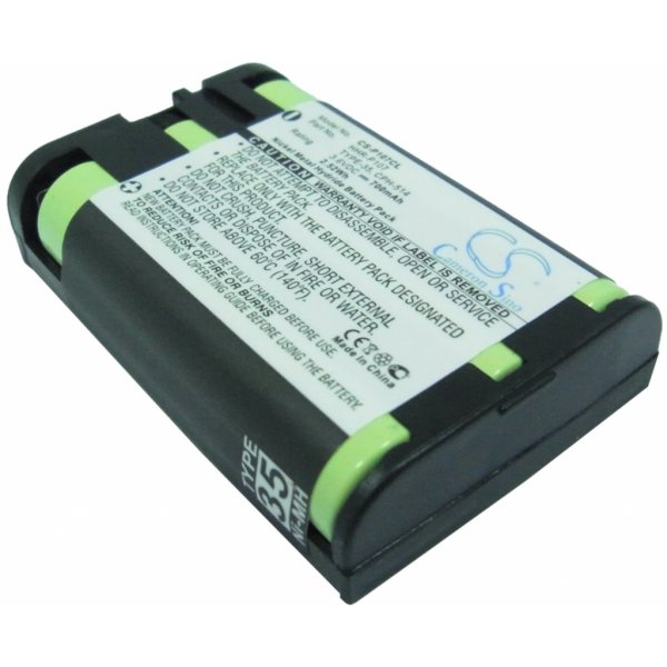 Baterie pro bezdrátové telefony Cameron Sino CS-P107CL 3.6V Ni-MH 700mAh černá - neoriginální