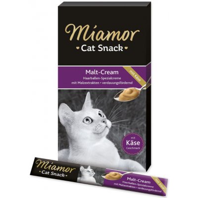 Miamor Cat Cream Malt & Cheese 6 x 15 g – Hledejceny.cz
