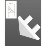Ravak XB430001001 Koncovka vanové lišty 10 - XB430001001 – Hledejceny.cz