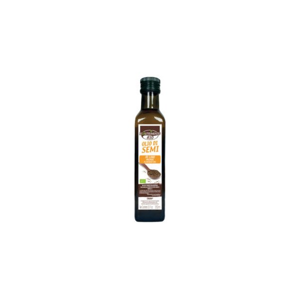 kuchyňský olej IL Nutrimento Olej lněný Bio 250 ml
