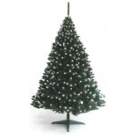 JAKS Vánoční stromek smrk zasněžený se šiškami zelený 180 cm – Sleviste.cz