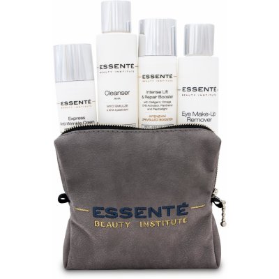 Essenté kosmetická taštička kožená šedá – Sleviste.cz