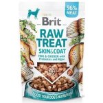 Brit Raw Treat Dog Skin & Coat Fish & Chicken 40 g – Zboží Mobilmania
