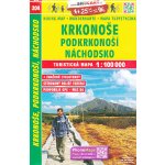 Krkonoše Podkrkonoší Náchodsko mapa 1:100 000 č. 204 – Hledejceny.cz