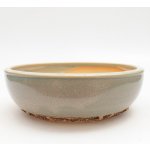 E-bonsai keramická bonsai miska 18,5 x 18,5 x 5,5 cm zelená – Zboží Dáma