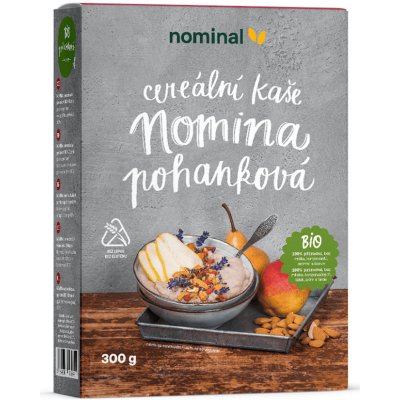 Nominal NOMINA POHANKOVÁ cereální kaše bez lepku BIO 300 g – Hledejceny.cz