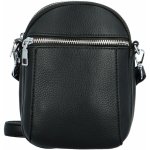 Trendy dámská koženková crossbody kabelka Kirké černá – Zboží Dáma