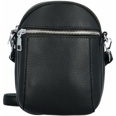 Trendy dámská koženková crossbody kabelka Kirké černá – Zboží Dáma