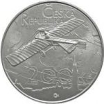Česká mincovna 100. výročí prvního dálkového letu Jana Kašpara 200 Kč 2011 stříbrná mince Proof 13 g – Zbozi.Blesk.cz