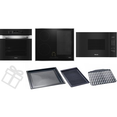 Set MIELE H 2861-1 B 125 + KM 7466 FR 125 + M 2230 SC – Zboží Dáma
