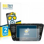 Ochranné fólie 2x BROTECT Matte Screen Protector for Skoda Columbus Superb 2017 Infotainment System 8" – Zboží Mobilmania