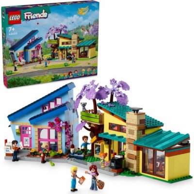 LEGO® Friends 42620 Rodinný dům Olly a Paisley – Zboží Mobilmania