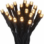 VLC LED světelný řetěz 240 x LED teplá bílá IP44 černý 22,92 m – Hledejceny.cz