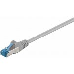 PremiumCord SP6ASFTP010 patch CAT 6a S-FTP, RJ45-RJ45, AWG 26/7, 1m, šedý – Hledejceny.cz
