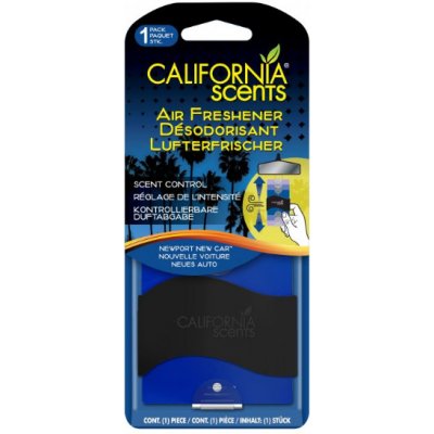 California Scents Paper Air Freshener - Newport New Car - Nové auto – Hledejceny.cz