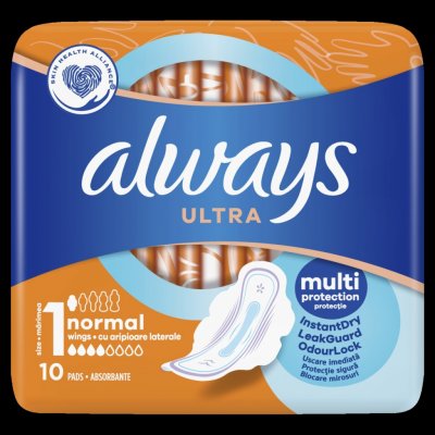 Always Ultra Normal Plus 10 ks – Hledejceny.cz