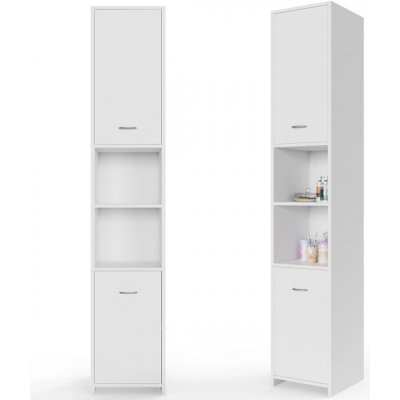 Deuba Koupelnová skříňka - 180x30x30cm – Zboží Dáma