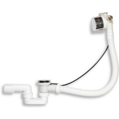 NOVASERVIS Automatická vanová výpusť s napouštěním chrom 488,0 – Zboží Dáma