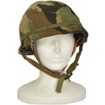 Helma Armáda U.S. M1 s vložkou a potahem woodland repro – Sleviste.cz
