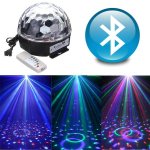 Jenifer LED disko koule 6x3W RGBW USB MP3 BLUETOOTH s dálkovým ovládáním – Hledejceny.cz