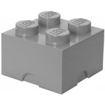 LEGO® Úložný box Storage světle šedý 25 x 25 cm – Zboží Dáma