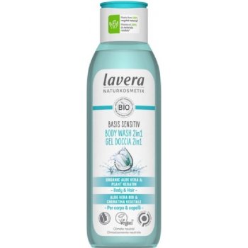 Lavera Basis Sensitiv sprchový gel s BIO měsíčkem a BIO sojovým olejem 200 ml