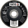 Brusky - příslušenství Yato Kotouč lamelový brusný na kov 125x22,4mm P80