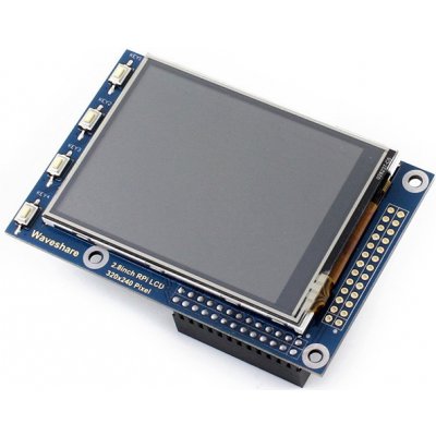 Waveshare 2,8" LCD (A) displej, 320×240, TFT LCD, rezistivní, SPI – Hledejceny.cz
