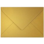 Poštovní obálka CLAIREFONTAINE C5 zlatá 120g - balení 20ks (3329680512007) – Zboží Živě