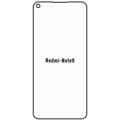 Ochranná fólie Hydrogel Xiaomi Redmi Note 9 – Zboží Mobilmania
