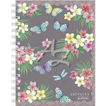 Herlitz Spirálový blok A5 čtverečkovaný Ladylike Motýlci 100 listů – Zboží Živě