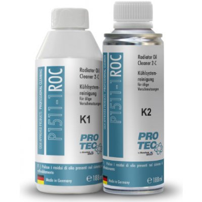 PRO-TEC Radiator Oil Cleaner K1 + K2 188 ml + 188 ml | Zboží Auto