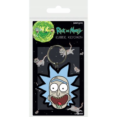 CurePink přívěsek na klíče Rick And Morty Rick RKR39138 – Hledejceny.cz