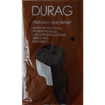 Blingstar Durag šátek Satén black – Sleviste.cz
