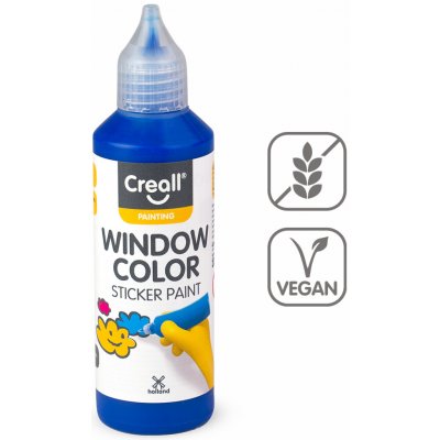 Creall barva na sklo 80 ml, modrá – Zboží Dáma