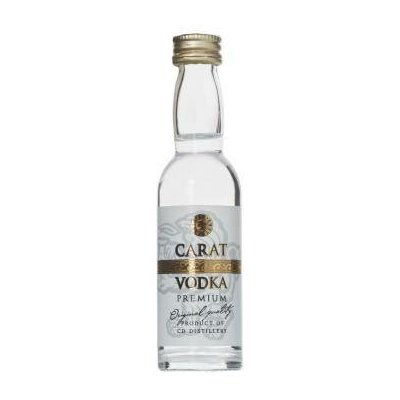 Vodka Carat Premium 40% 0,04 l (holá láhev) – Hledejceny.cz
