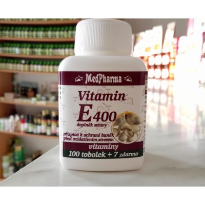MedPharma Vitamin E 400 107 kapslí – Zboží Mobilmania