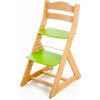 Dětský stoleček s židličkou Hajdalánek rostoucí židle Maja buk zelená